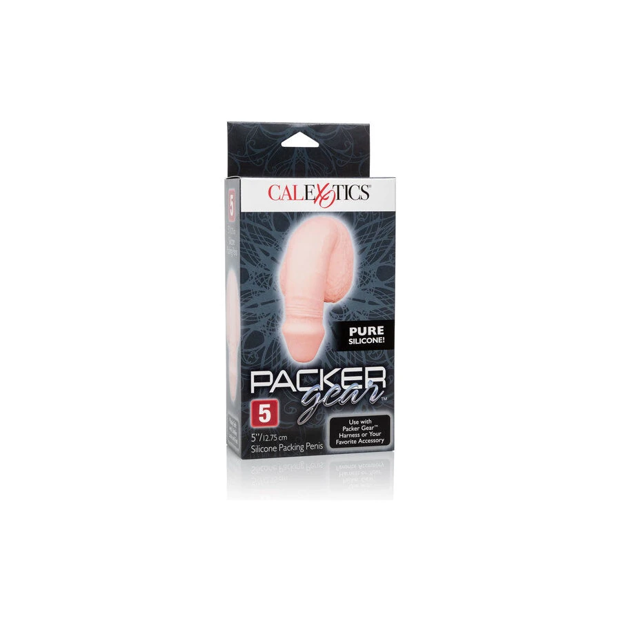 CALIFORNIA EXOTICS - IMBALLAGGIO IN SILICONE PENE 12.75 CM CARNE